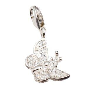 Thomas Sabo Butterfly Sterling Silver Charm Pendant